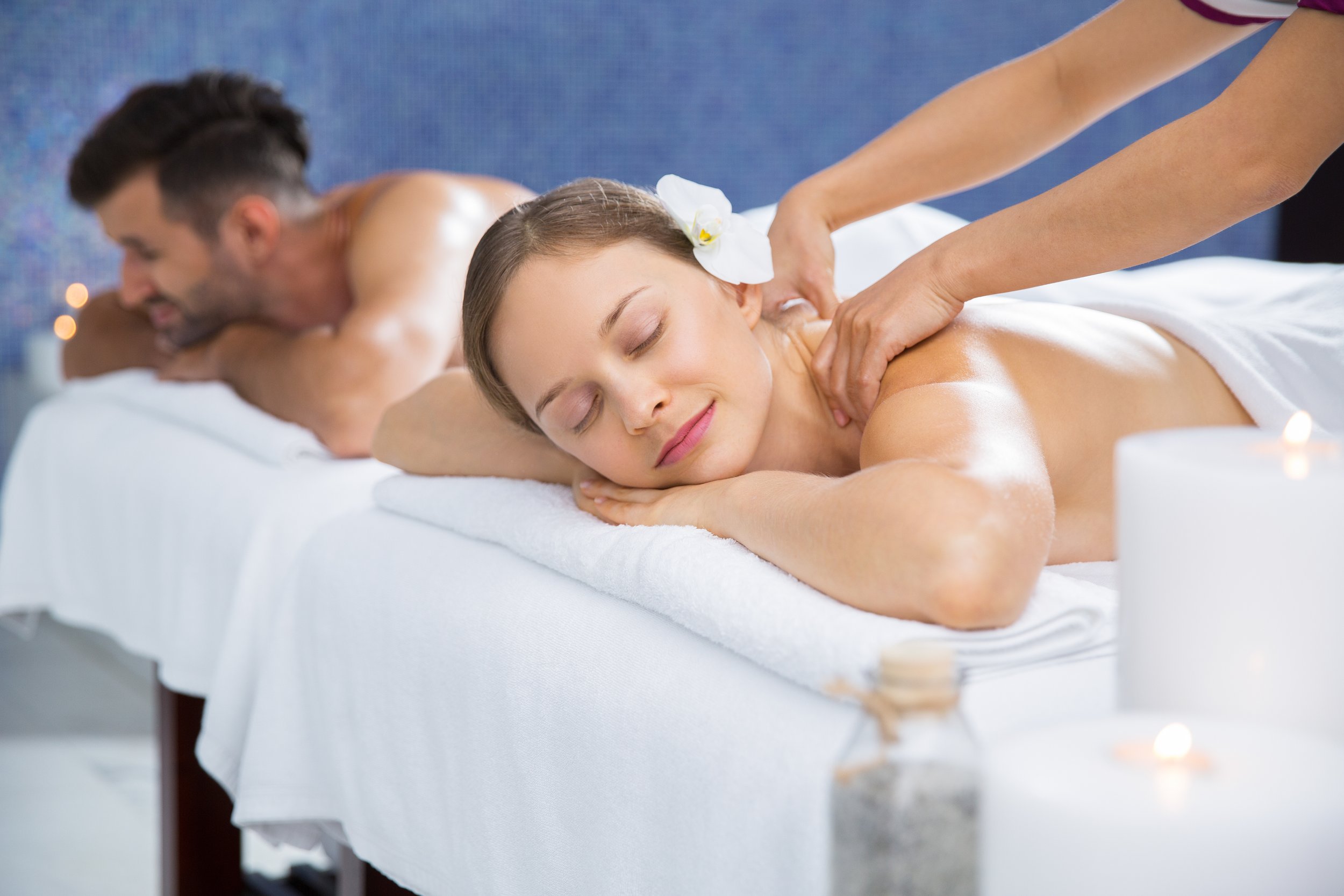 Párová aromaterapeutická masáž